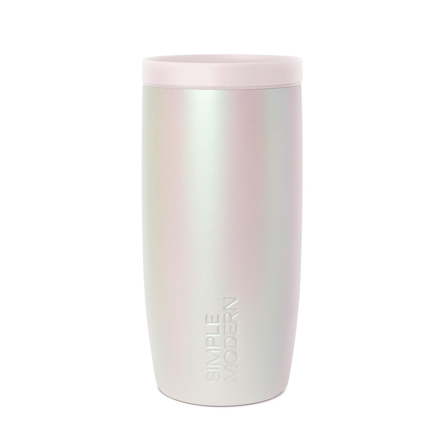 Simple Modern Insulated Travel Coffee Mug 360° Lid | 16oz | Green | Voyager Ceramic-Lined Insulated Stainless Steel Coffee Tumbler Iced Coffee Cup, Mug with Lid | Fits Cupholder, Sea Glass Sage