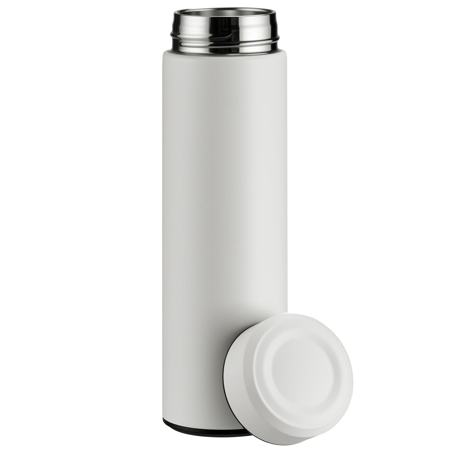 PARACITY Insulated Water Bottle, 15 oz Stainless Steel Water Bottle, Black | As a tea bottle or coffee bottle, this double-wall vacuum-insulated metal water bottle keeps drinks hot 12 hrs, cold 24 hrs.