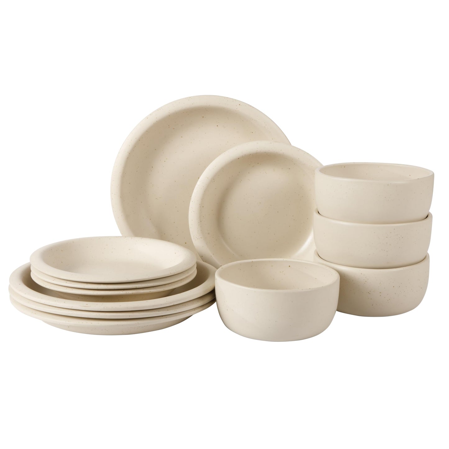 Two Time Oprah's Favorite Things Winner - Corsica Clay 4-Piece Mug Set – Burnt Apricot Terracotta Stoneware Coffee & Tea Cups, Durable Ceramic Drinkware