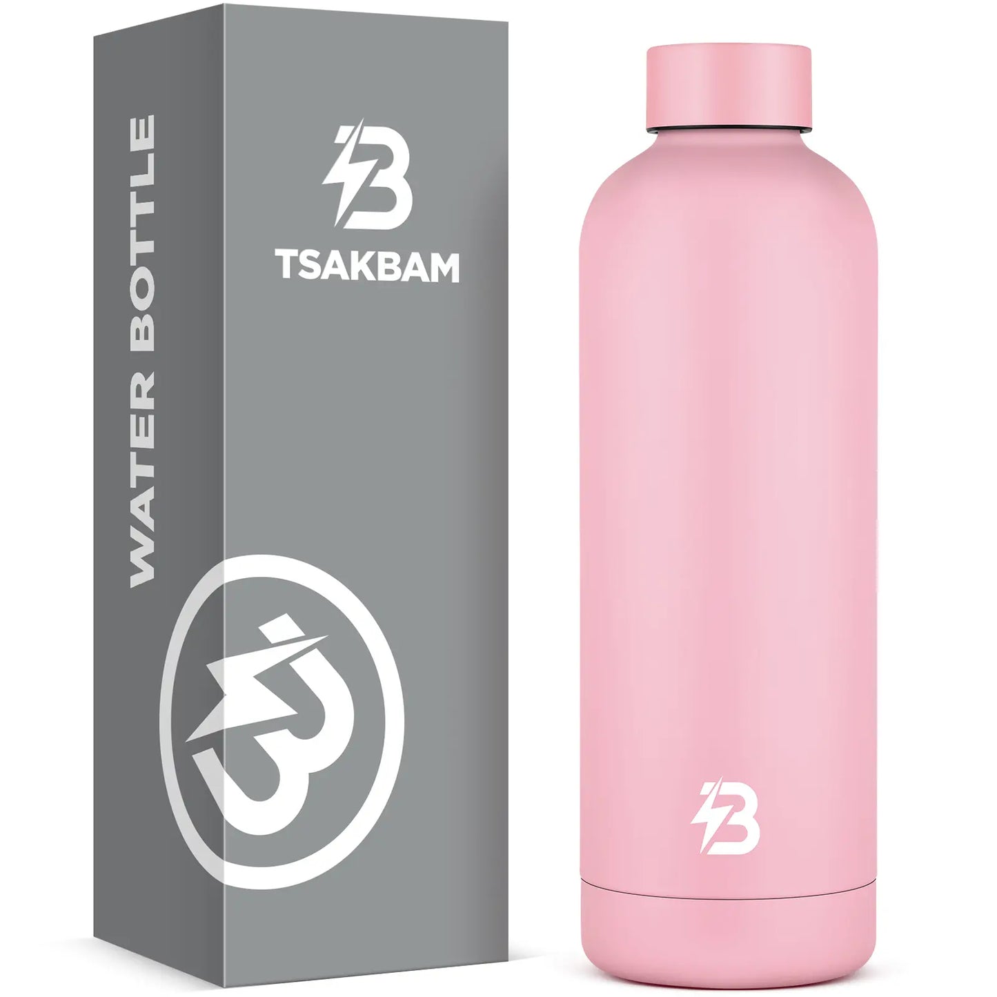 Insulated Water Bottle with Lid, 25 oz Reusable Leak-Proof Travel Mug, Metal Stainless Steel Portable Travel Cup for Sports, Gym, Outdoor