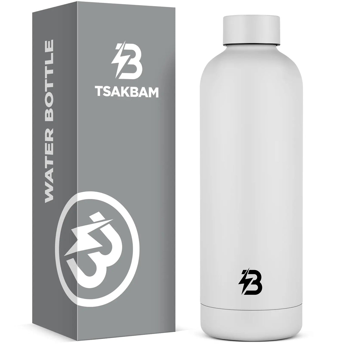 Insulated Water Bottle with Lid, 25 oz Reusable Leak-Proof Travel Mug, Metal Stainless Steel Portable Travel Cup for Sports, Gym, Outdoor