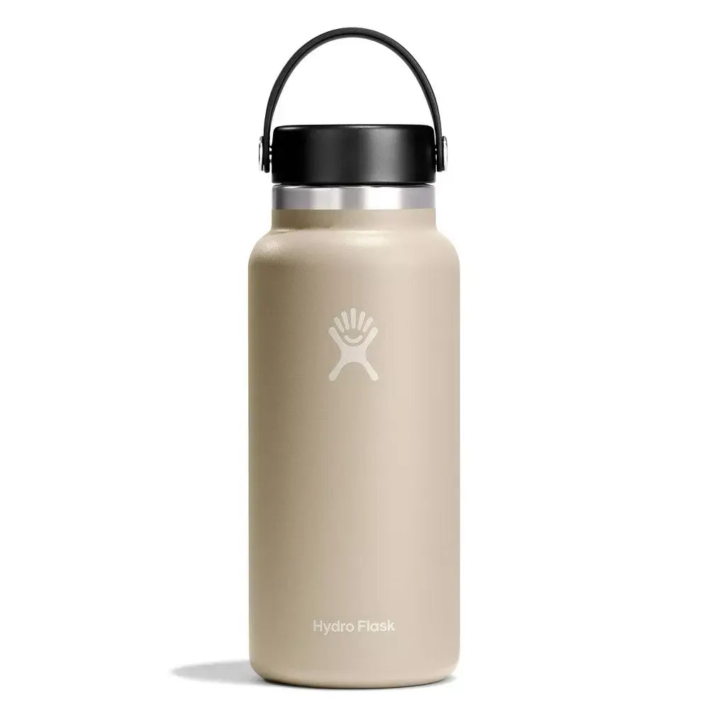 Hydro Flask Wide Mouth Insulated Stainless Steel Drink Bottle with Silicone Components, Insulation, Lid