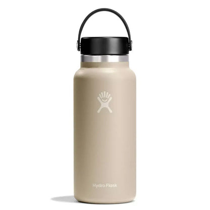 Hydro Flask Wide Mouth Insulated Stainless Steel Drink Bottle with Silicone Components, Insulation, Lid