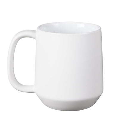 Miicol Ceramic Coffee Mug, 16 oz Large Coffee Cup, Tea Mug with Handle, Flat Bottom Mug for Men, Women, Office, Microwave and Dishwasher Safe, Multi-Color, Black