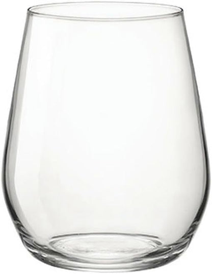 Home glass cup, heat-resistant breakfast milk drinking cup - short cup 380ml