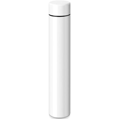 Vesici 4 Pack Silver Slim Stainless Steel Insulated Water Bottle