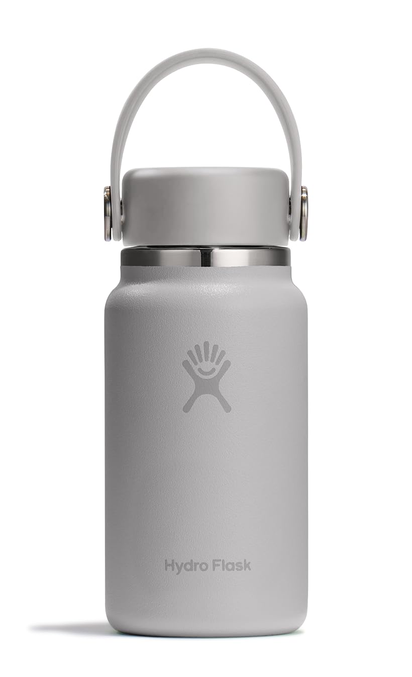 Hydro Flask Micro Bottle - Insulated Mini Leak Proof Flask for Purse or Pocket in 6.7 Oz Forest Green Arc
