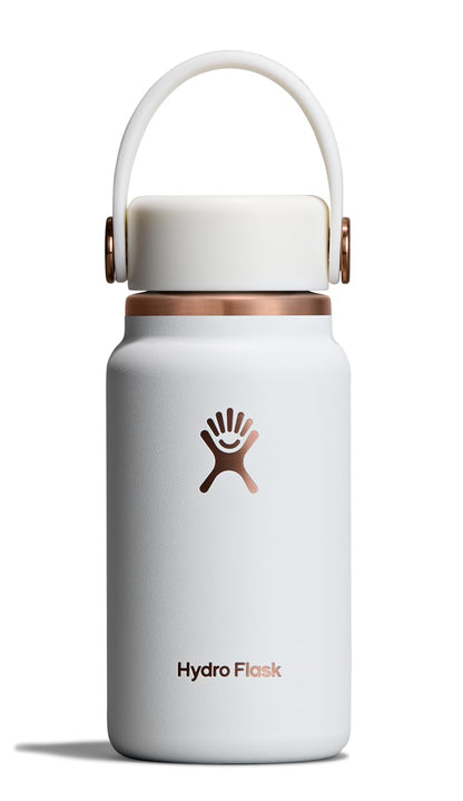 Hydro Flask Micro Bottle - Insulated Mini Leak Proof Flask for Purse or Pocket in 6.7 Oz Forest Green Arc