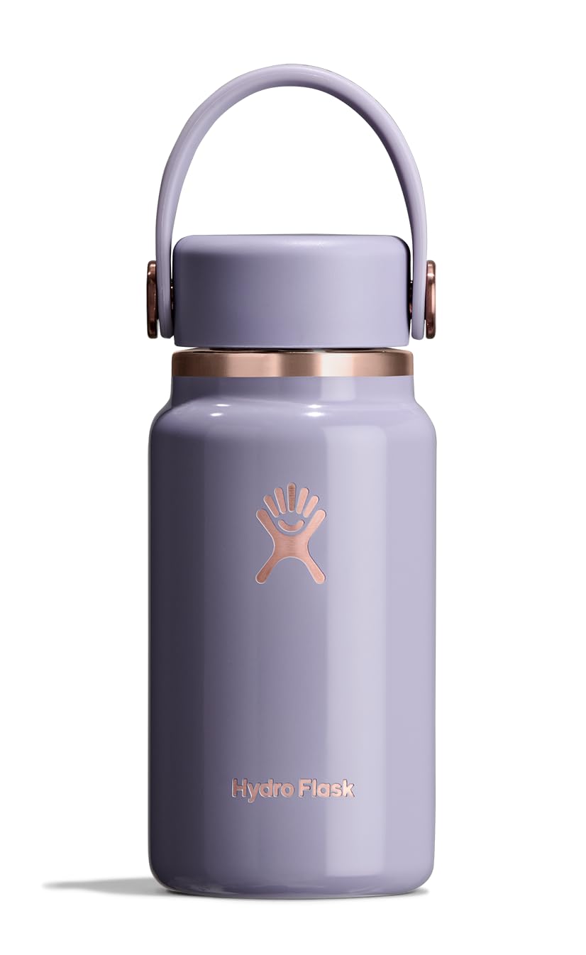 Hydro Flask Micro Bottle - Insulated Mini Leak Proof Flask for Purse or Pocket in 6.7 Oz Forest Green Arc