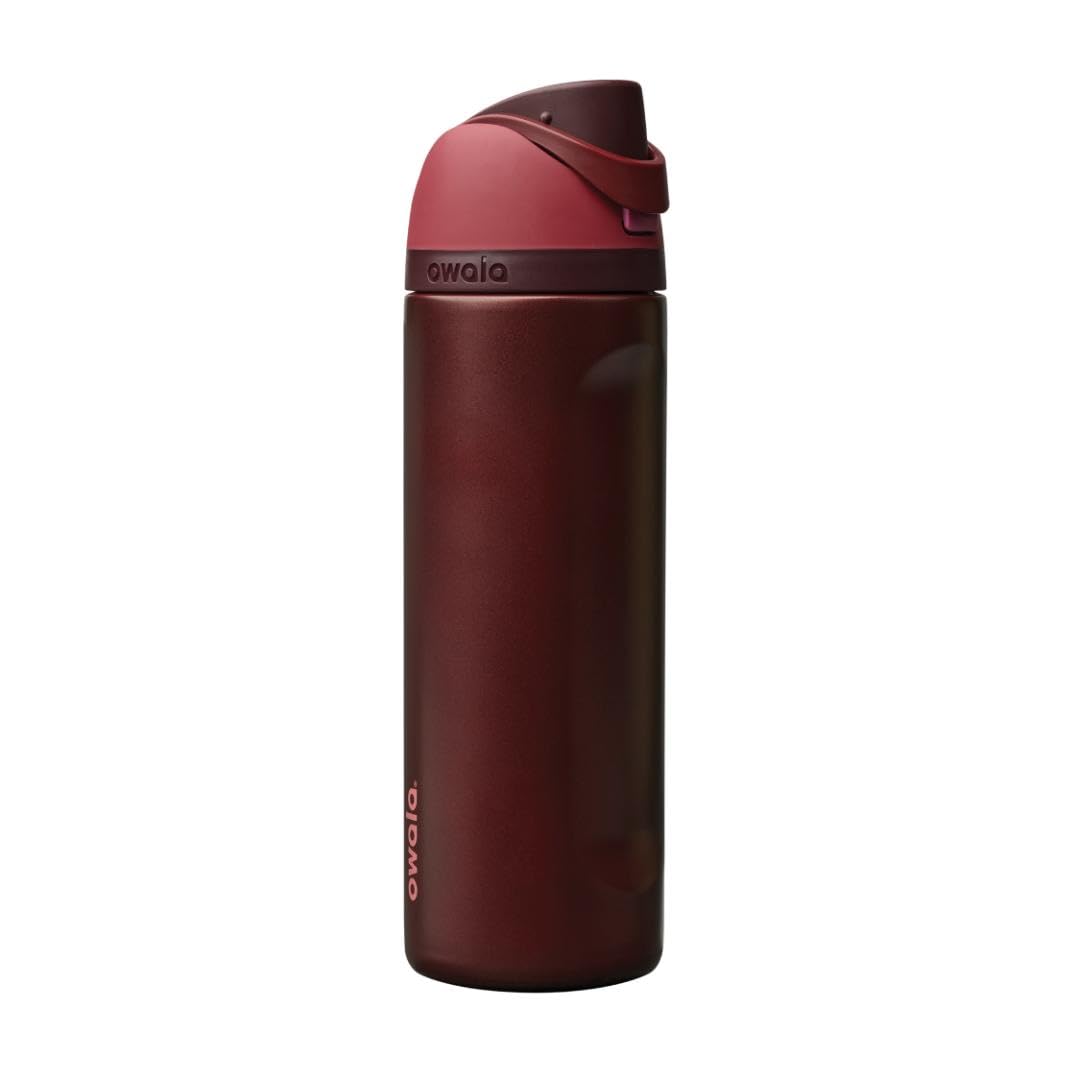Owala FreeSip Stainless Steel Water Bottle 32 oz Dreamy Field