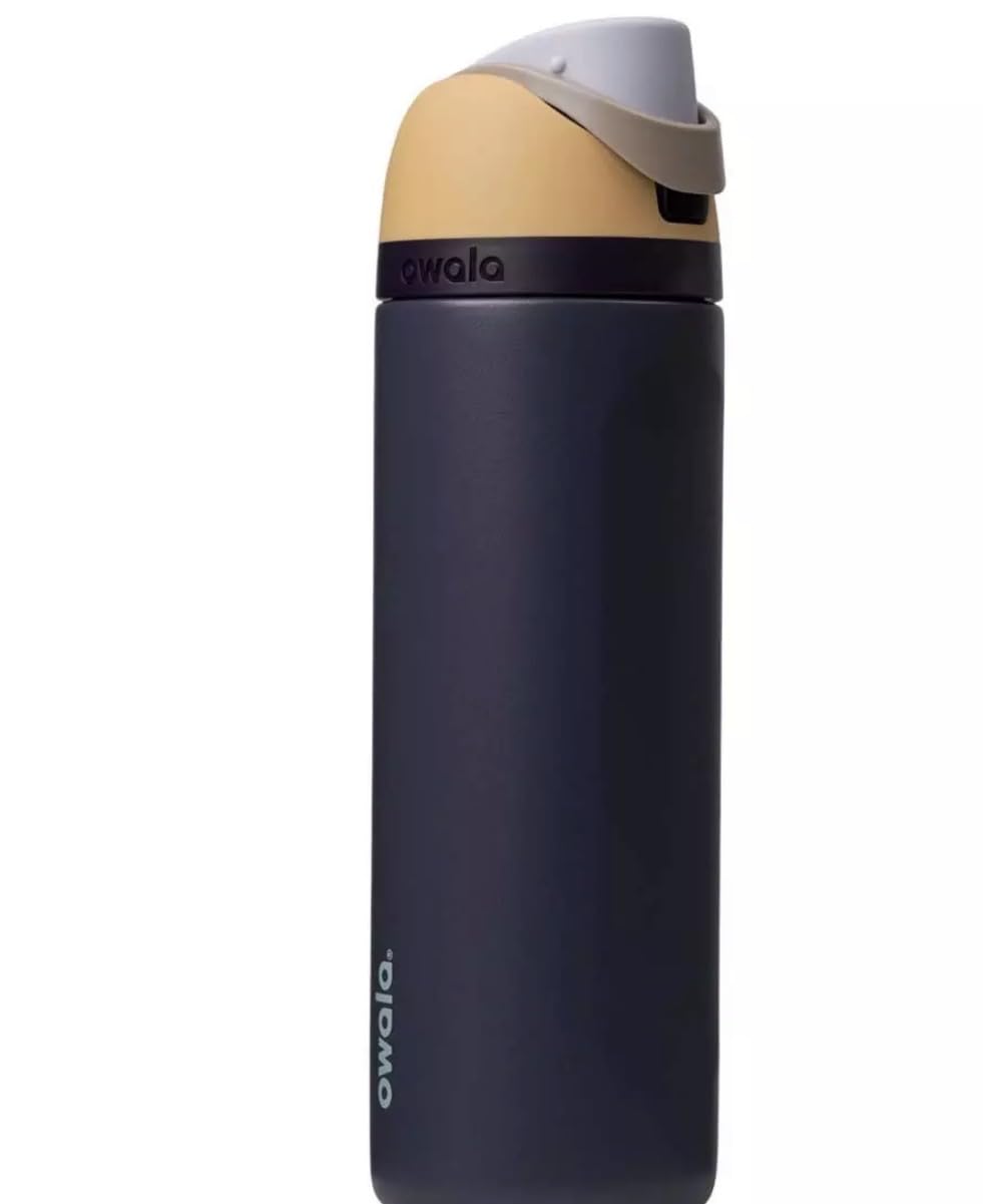 Owala FreeSip Stainless Steel Water Bottle 24 oz Peachy Keen