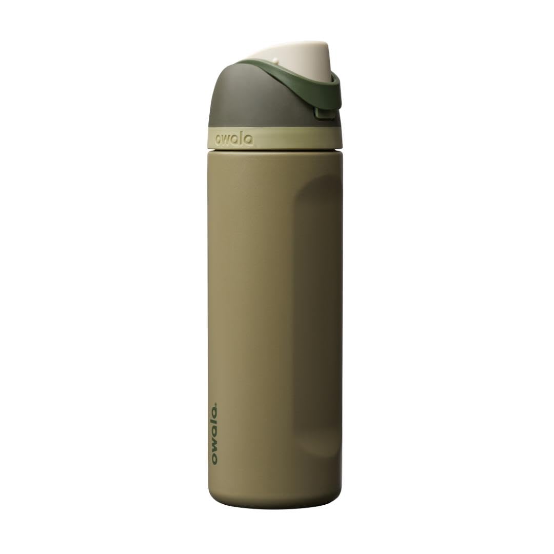 Owala FreeSip Stainless Steel Water Bottle 32 oz Dreamy Field