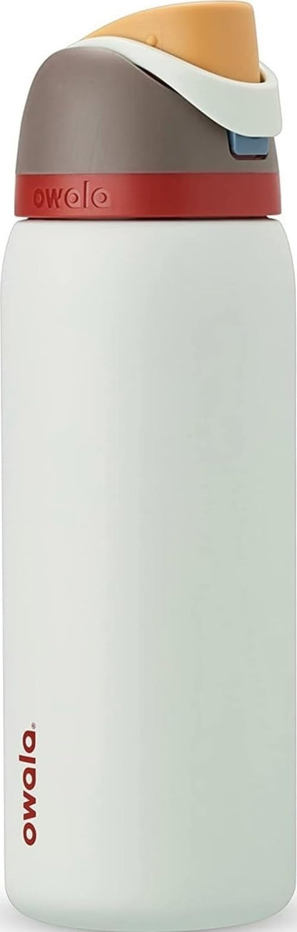 Owala FreeSip Stainless Steel Water Bottle 24 oz Peachy Keen