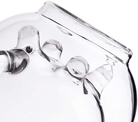 Double Wall Glass Cup - Creative Cup Cute Calf Insulated Mugs Thermo Coffee Milk Cups Creamer Pitcher (230ML/7.7oz)