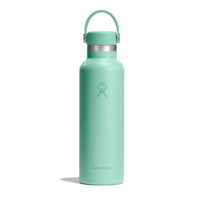 Hydro Flask Water Bottle - Insulated Stainless Steel - Non Spill, Leakproof in 24 Oz Agave Green