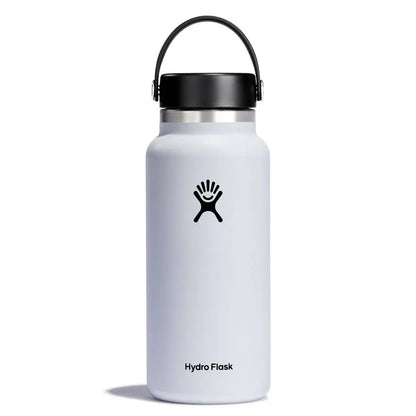 Hydro Flask Wide Mouth Insulated Stainless Steel Drink Bottle with Silicone Components, Insulation, Lid