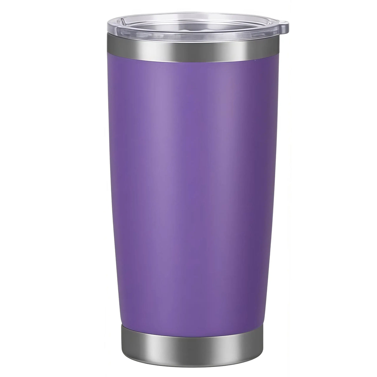 LMMAKE 1PC 20oz Portable Wide Mouth Reusable Thermos Cup, Double-Wall Vacuum Insulated Stainless Steel Flask with Powder-Coated Lid, Kitchenware Drinkware for Hot & Cold Drinks
