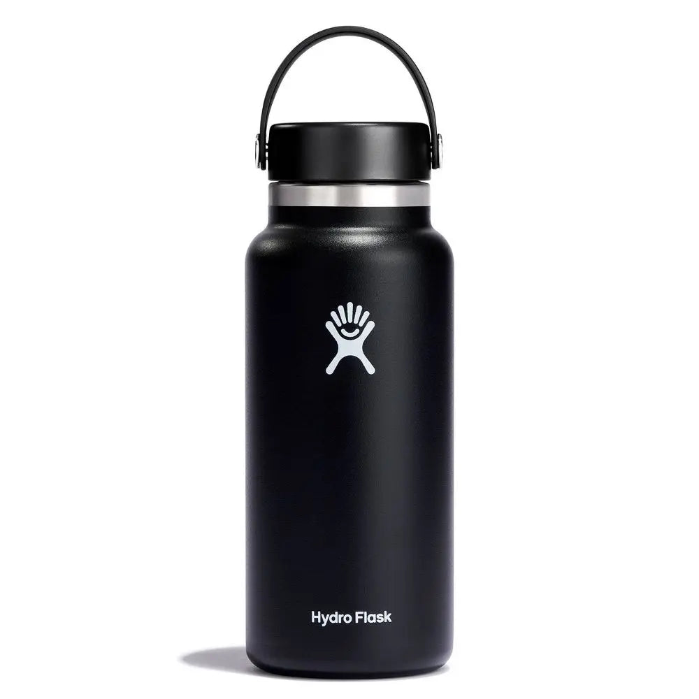 Hydro Flask Wide Mouth Insulated Stainless Steel Drink Bottle with Silicone Components, Insulation, Lid