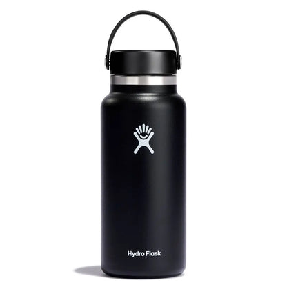 Hydro Flask Wide Mouth Insulated Stainless Steel Drink Bottle with Silicone Components, Insulation, Lid