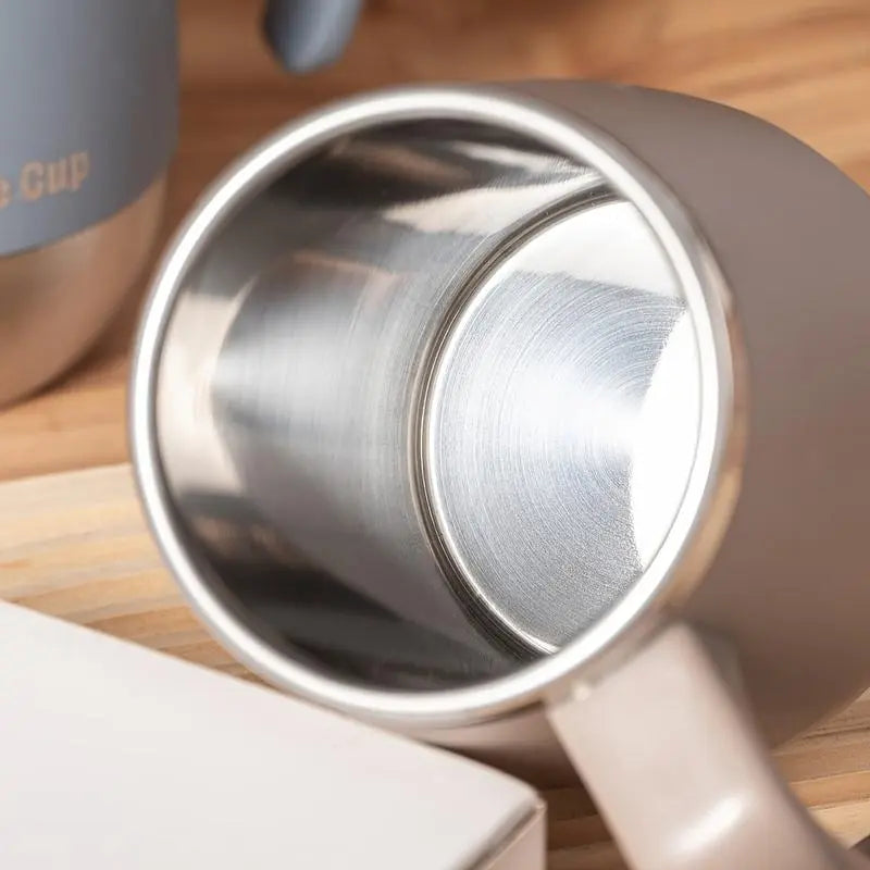 16.9 oz Portable Lightweight Vacuum-Insulated Stainless Steel Coffee Flask with Lid, Double-Walled Thermal Cup for Hot & Iced Drinks, Spill-Proof Travel Tumbler for Commute & Gym, Sweat-Free Desk Essential Holiday Gift