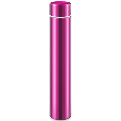 Vesici 4 Pack Silver Slim Stainless Steel Insulated Water Bottle