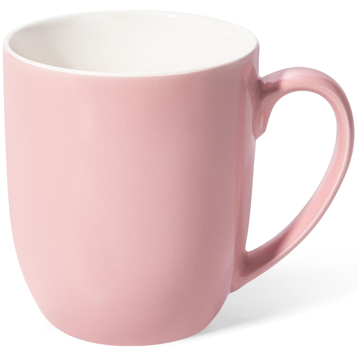 Urbanstrive 16 oz Large Coffee Mug with Handle Tea Cup Novelty Coffee Cup Idea Gift for Men Women Office Work, White (White)