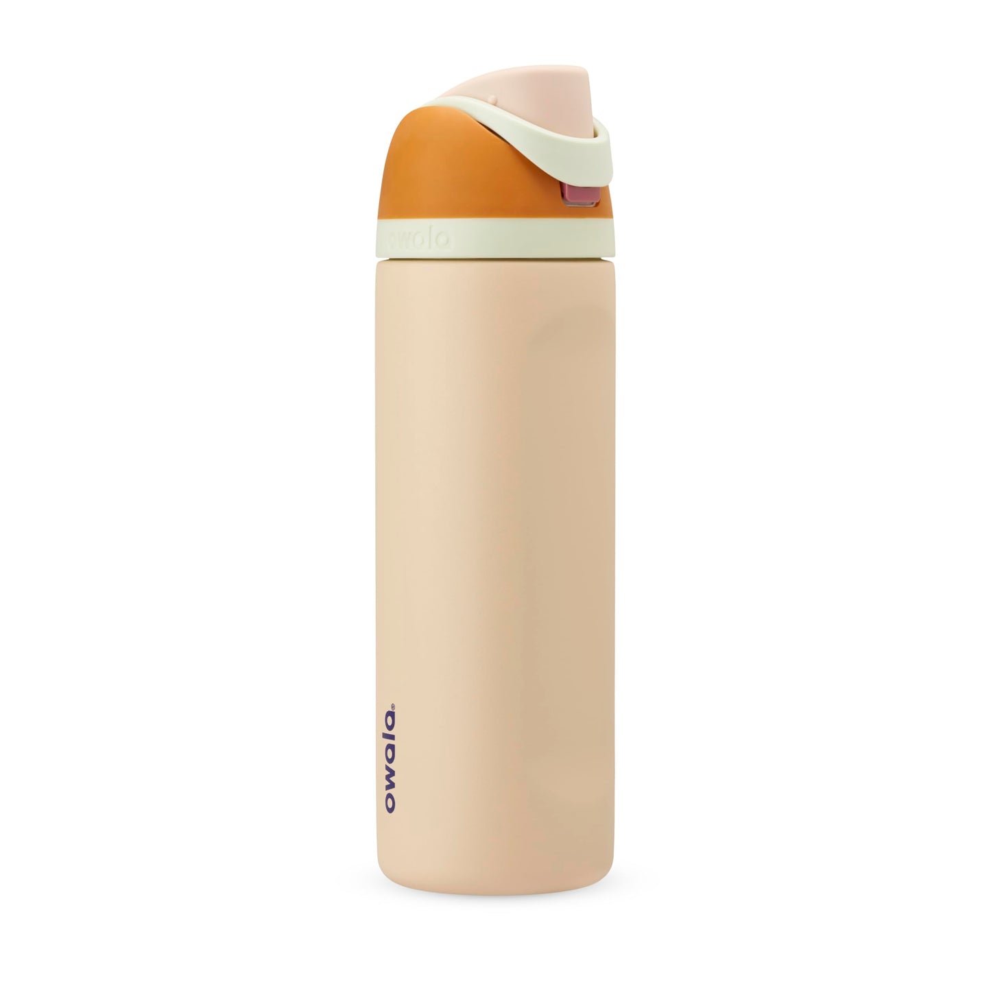 Owala FreeSip Stainless Steel Water Bottle 24 oz Peachy Keen