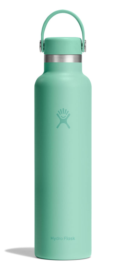 Hydro Flask Water Bottle - Insulated Stainless Steel - Non Spill, Leakproof in 24 Oz Agave Green