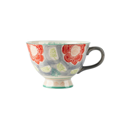 420ml/14oz Ceramic Breakfast Milk Cup Couple Family Office Coffee Cup-Breakfast Cup
