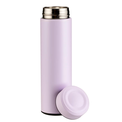 PARACITY Insulated Water Bottle, 15 oz Stainless Steel Water Bottle, Black | As a tea bottle or coffee bottle, this double-wall vacuum-insulated metal water bottle keeps drinks hot 12 hrs, cold 24 hrs.