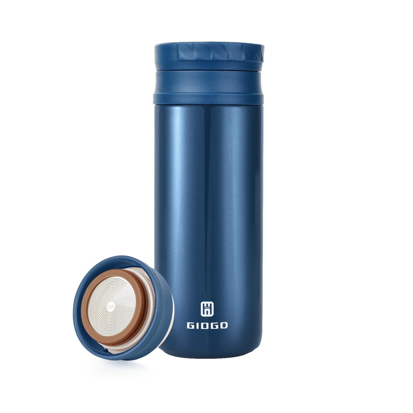 Small Thermo Bottle Mini Vacuum Insulated Water Bottle 200ml/6.8oz Water Flask Stainless Steel Thermal Water Bottles Thermo for Hot and Cold Drinks for Purse Handbag Pocket (Black)
