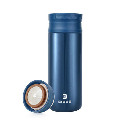 Small Thermo Bottle Mini Vacuum Insulated Water Bottle 200ml/6.8oz Water Flask Stainless Steel Thermal Water Bottles Thermo for Hot and Cold Drinks for Purse Handbag Pocket (Black)