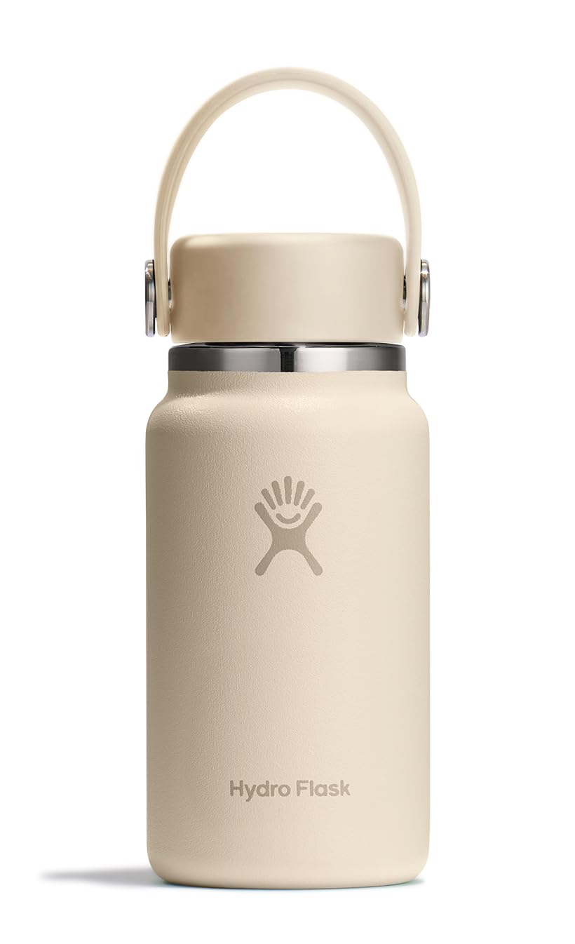 Hydro Flask Micro Bottle - Insulated Mini Leak Proof Flask for Purse or Pocket in 6.7 Oz Forest Green Arc