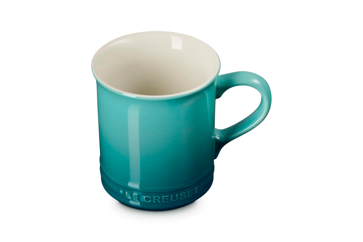 Le Creuset Stoneware Vancouver Mug, 14 oz., Cerise