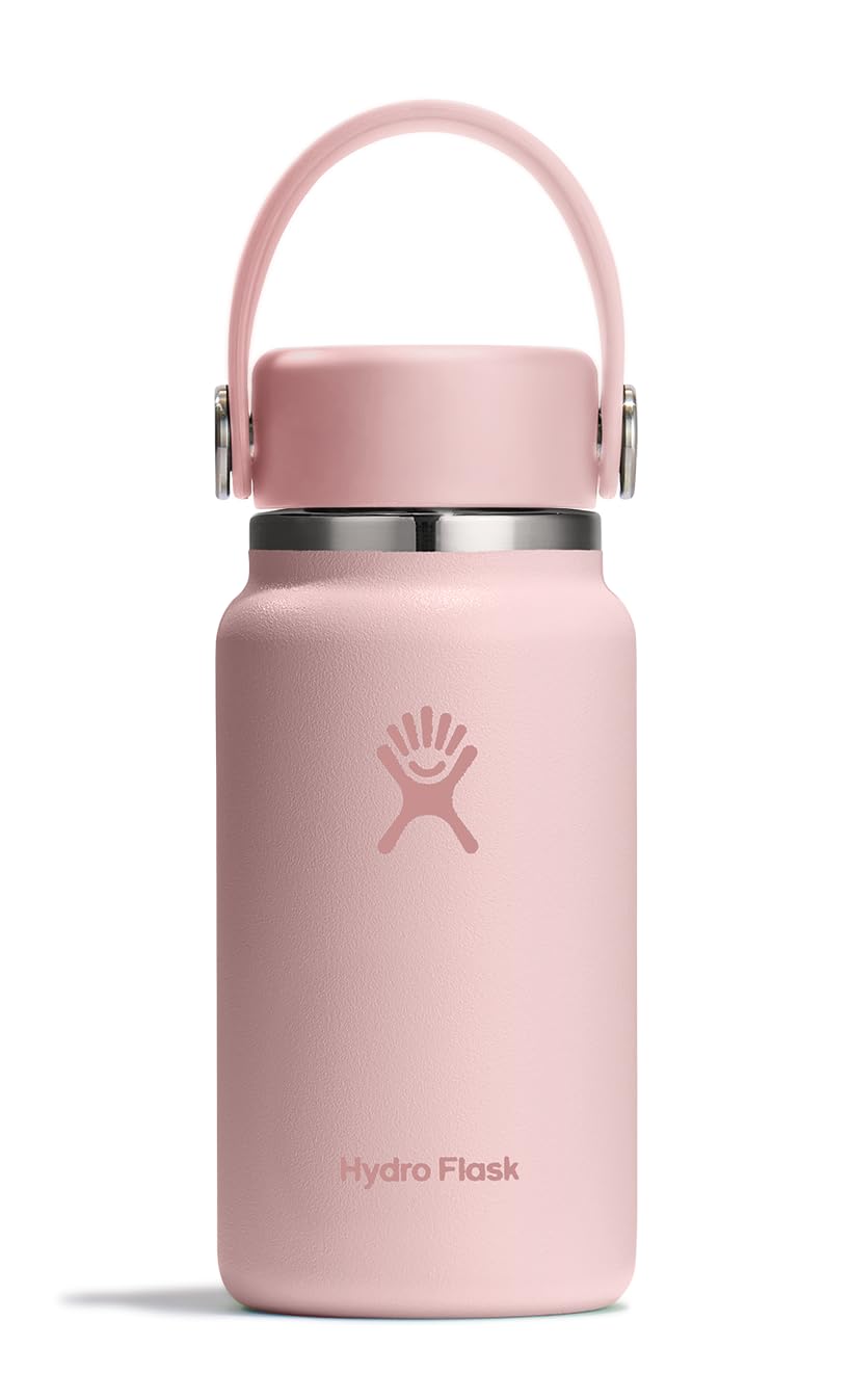 Hydro Flask Micro Bottle - Insulated Mini Leak Proof Flask for Purse or Pocket in 6.7 Oz Forest Green Arc