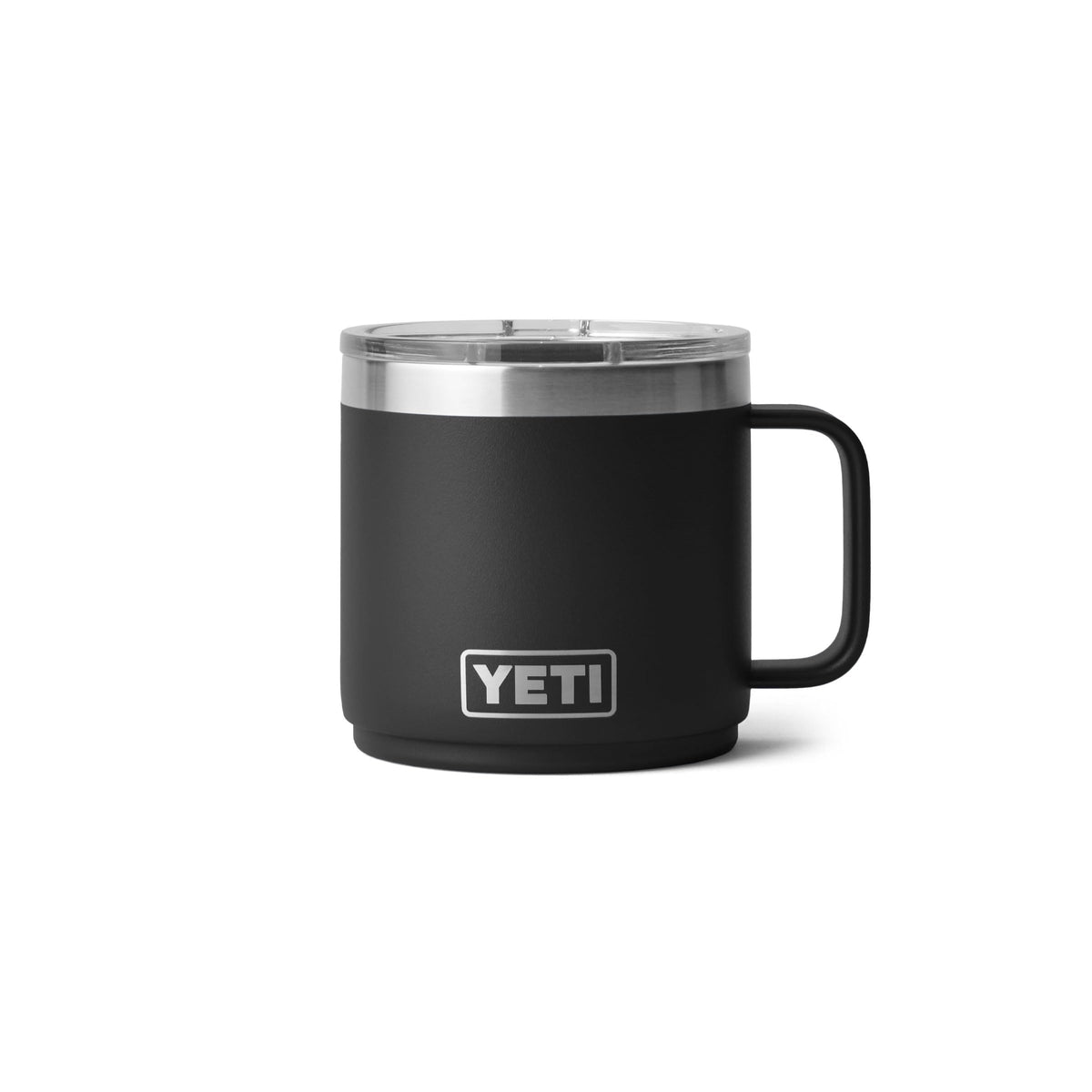 YETI Rambler 14 oz Ceramic Lined Stackable Mug, Cape Taupe | Double-Wall Vacuum Insulated, Stainless Steel with MagSlider Lid