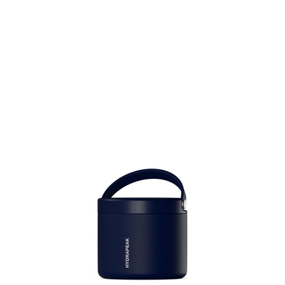 Hydrapeak 32oz Stainless Steel Vacuum Insulated Food Jar for Hot Food and Cold Food, Wide Mouth Leak-Proof Soup Jar for Adults, 10 Hours Hot and 16 Hrs Cold (Navy)