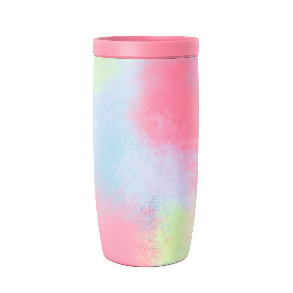 Simple Modern Insulated Travel Coffee Mug 360° Lid | 16oz | Green | Voyager Ceramic-Lined Insulated Stainless Steel Coffee Tumbler Iced Coffee Cup, Mug with Lid | Fits Cupholder, Sea Glass Sage