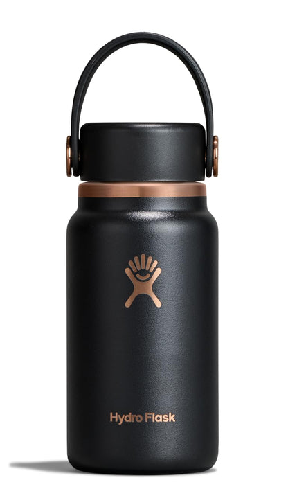 Hydro Flask Micro Bottle - Insulated Mini Leak Proof Flask for Purse or Pocket in 6.7 Oz Agave Green
