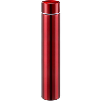 Vesici 4 Pack Silver Slim Stainless Steel Insulated Water Bottle