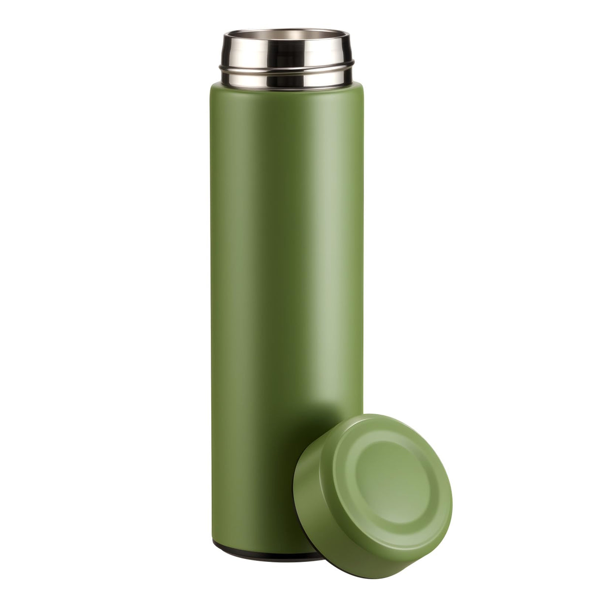 PARACITY Insulated Water Bottle, 15 oz Stainless Steel Water Bottle, Black | As a tea bottle or coffee bottle, this double-wall vacuum-insulated metal water bottle keeps drinks hot 12 hrs, cold 24 hrs.