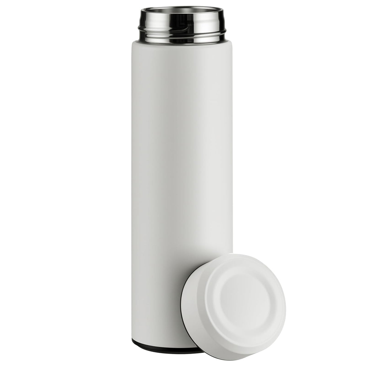 PARACITY Insulated Water Bottle, 15 oz Stainless Steel Water Bottle, Black | As a tea bottle or coffee bottle, this double-wall vacuum-insulated metal water bottle keeps drinks hot 12 hrs, cold 24 hrs.