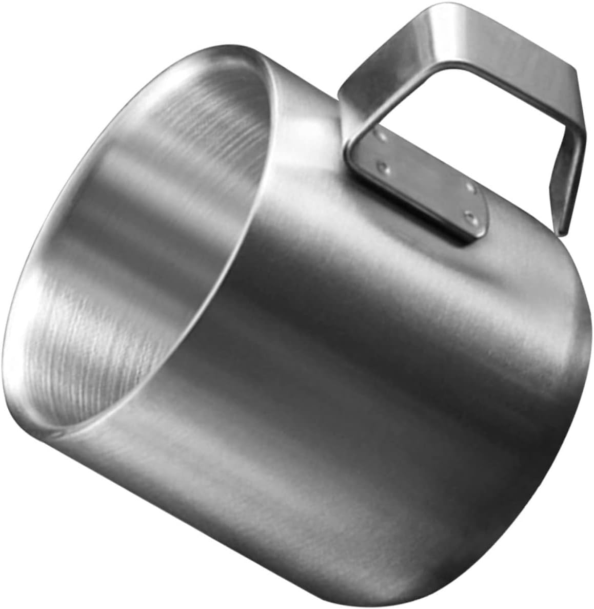 ABOOFAN Stainless Steel Double Breakfast Milk Cup with Handle Decorative Metal Mug for Household Use Portable and Easy to Clean