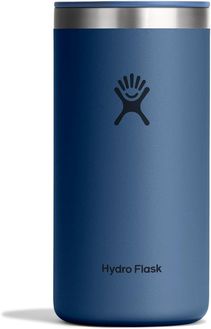 Hydro Flask Travel Coffee Cup – Insulated Stainless Steel, Non-Spill, Leak Proof To-Go Tumbler 16 Oz Harbor Blue