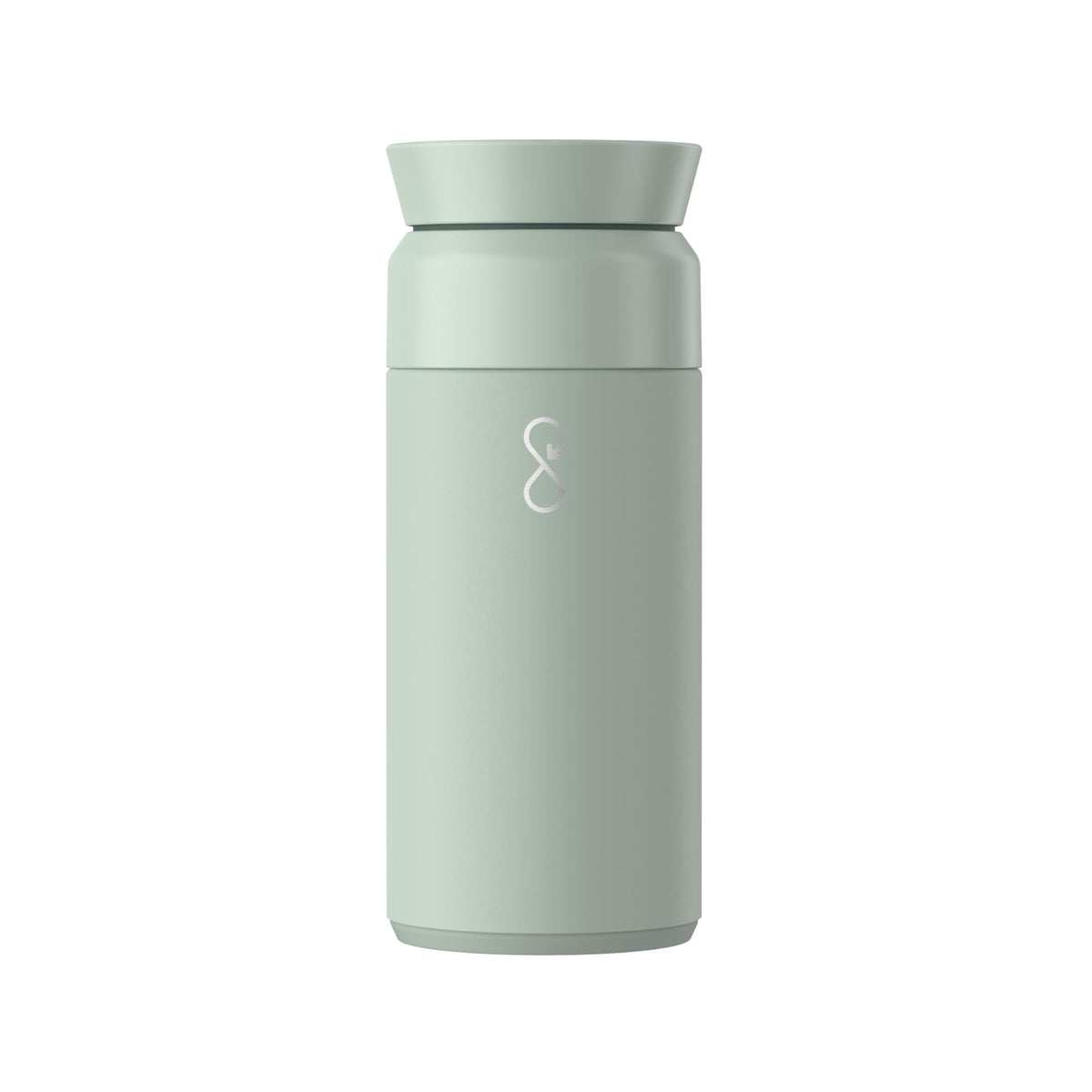 Ocean Bottle Brew Flask 12 oz | Insulated Travel Flask for Hot & Cold Drinks | Recycled Stainless Steel | Sustainable, Eco Friendly Gift (Rock Grey)