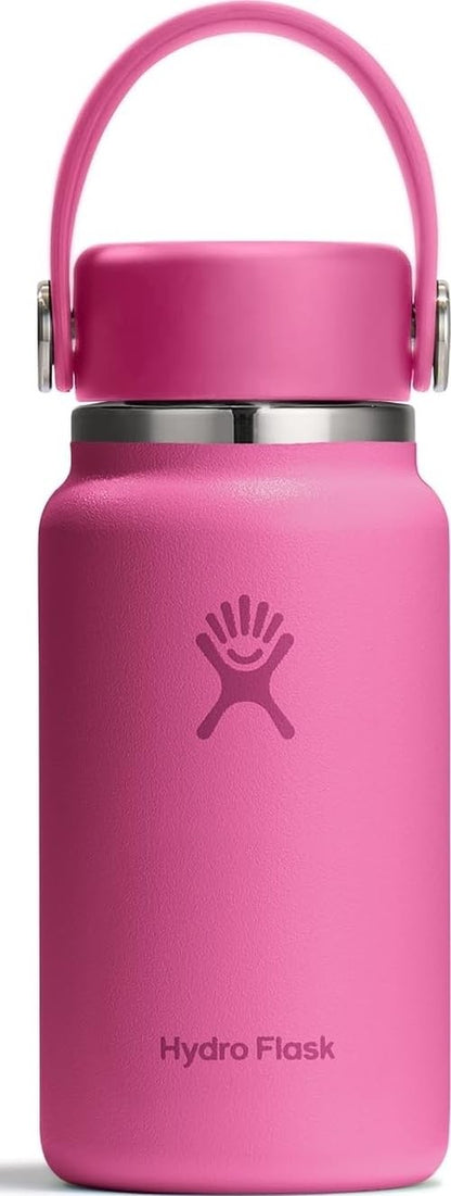 Hydro Flask Micro Bottle - Insulated Mini Leak Proof Flask for Purse or Pocket in 6.7 Oz Forest Green Arc