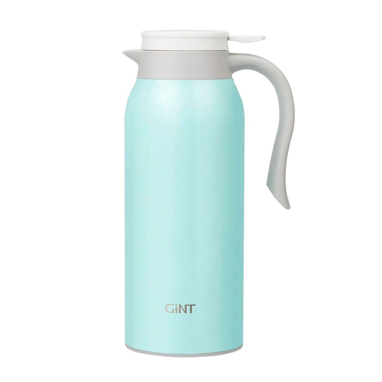 GiNT 51 Oz Stainless Steel Thermal Coffee Carafe, Double Walled Vacuum Insulated Flask, 12 Hour Heat Retention, 1.5 Liter Tea, Water, and Coffee Dispenser (Upgraded version White)