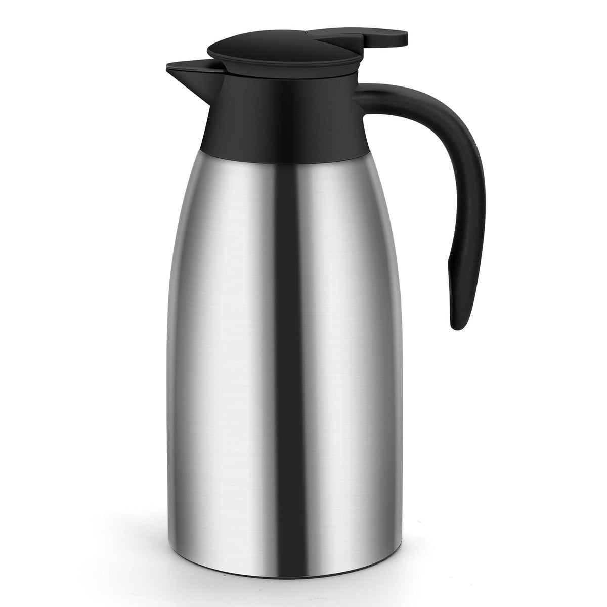 70oz Thermal Coffee Carafe Insulated Coffee Thermos, Stainless Steel Insulated Vacuum Coffee Carafes For Keeping Hot, Double Walled Insulated Vacuum Flask, Tea Water Coffee Dispenser Airpot