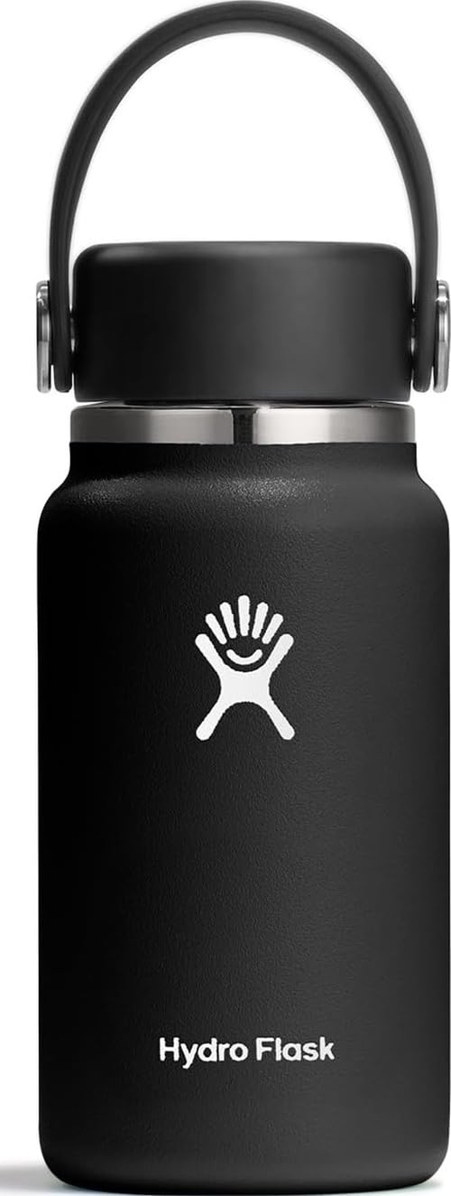 Hydro Flask Micro Bottle - Insulated Mini Leak Proof Flask for Purse or Pocket in 6.7 Oz Agave Green