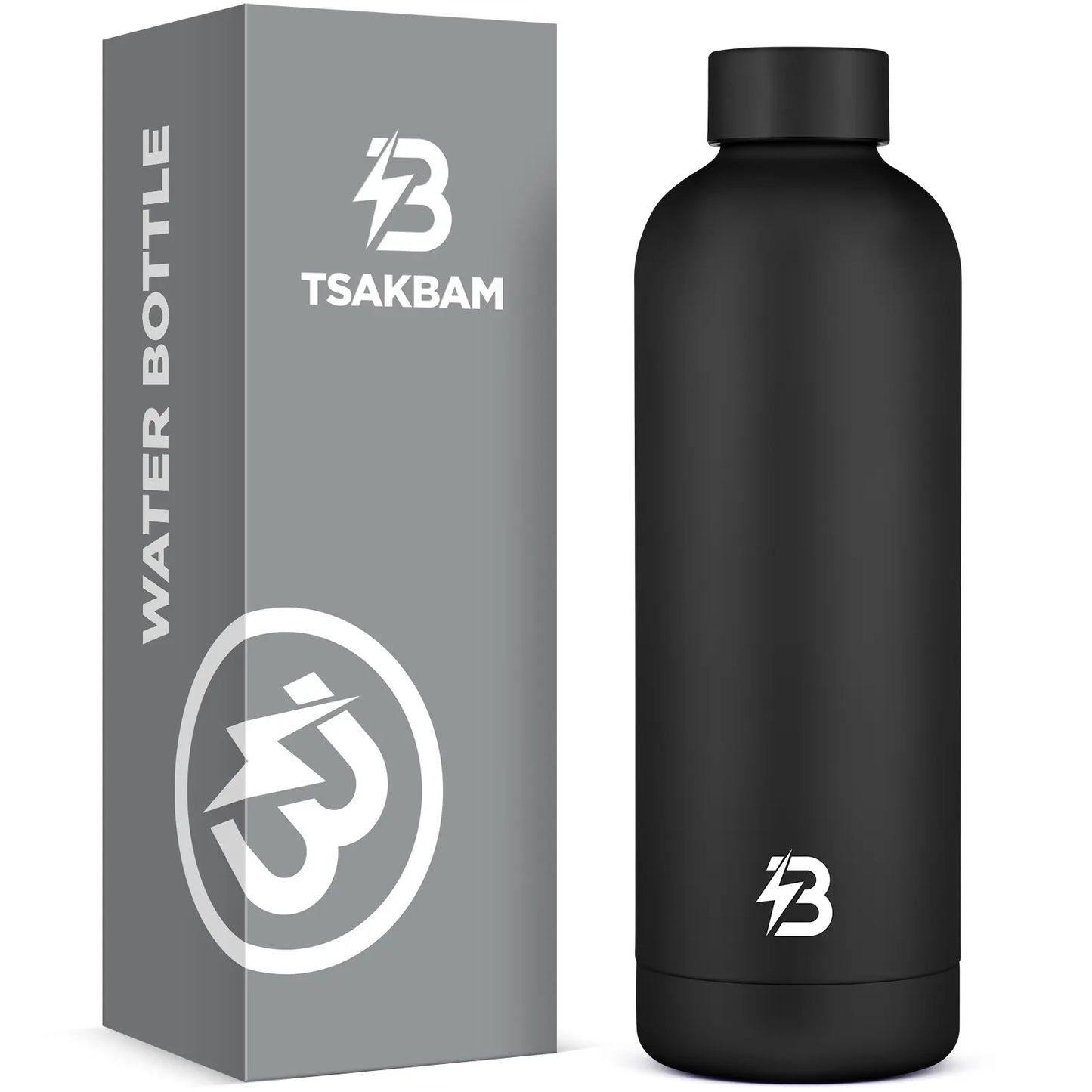 Insulated Water Bottle with Lid, 25 oz Reusable Leak-Proof Travel Mug, Metal Stainless Steel Portable Travel Cup for Sports, Gym, Outdoor